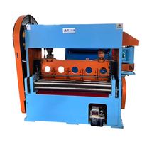 Cizalla punzonadora de alta productividad Máquina de metal expandida de producción de malla metálica equipada con PLC de alta velocidad