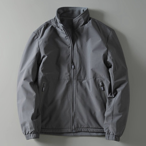 Giacca a Vento Reversibile PASUXI con Logo Personalizzato, Giacca <span class=keywords><strong>Invernale</strong></span> in Pile Impermeabile e Calda, <span class=keywords><strong>Abbigliamento</strong></span> <span class=keywords><strong>Casual</strong></span> da Esterno Antivento - Product Image 4