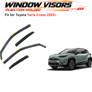 Déflecteurs de fenêtre latérale pare-pluie pour Toyota Cruiser 2019-2020 accessoires auto - Product Image 1