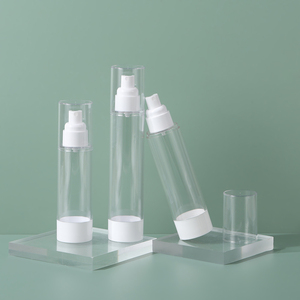 Botol pengap kosmetik, botol plastik vakum transparan untuk semprotan parfum perawatan kulit kemasan perawatan kulit - Product Image 3