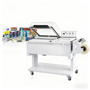 ماكينة أوتوماتيكية لتغليف الغلاف الحراري وتقليص الغشاء الحراري وتغليف الأنبوب وتقليص الحرارة - Product Image 1