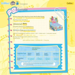 Boîtes mystère MyLittlePony : poupées en plastique, jouets de compagnie, figurines miniatures, adaptées aux enfants de 5 ans et plus - Product Image 6