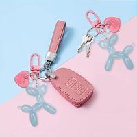 Gantungan Kunci Anjing Jelly Balloon Siap Kirim untuk Remaja Perempuan, Gantungan Kunci Poodle Lucu, Aksesoris Tas, Aksesoris Dompet, Perhiasan Estetik, RTS