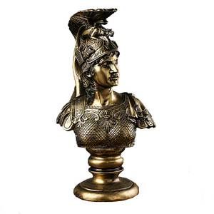 Statue de la déesse Athéna en résine, style rétro européen, ornement artistique créatif pour la maison, le restaurant, le bar, décoration d'inspiration grecque antique, cadeau - Product Image 1