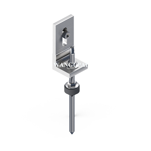 Boulon de <span class=keywords><strong>fixation</strong></span> <span class=keywords><strong>solaire</strong></span> avec pieds en L pour systèmes de montage photovoltaïque sur <span class=keywords><strong>toiture</strong></span>, kits de supports de panneaux solaires - Product Image 1