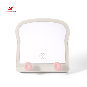 3 Days Factory Wholesale LED Lighted Travel Makeup <b>Mirror</b> Desktop Trifold 3X Magnification Single <b>Compact</b> <b>Mirror</b> GZ RTS Bulk - Product Image 2