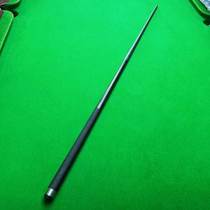 Queue de billard Little Monster haute qualité 58 pouces en fibre de carbone noire 1/2 queue de billard en cuir fendu pointe 12.5mm - Product Image 5