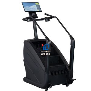 व्यावसायिक जिम के लिए फिटनेस YG-C011S वाणिज्यिक टच स्क्रीन सीढ़ी मास्टर पर्वतारोही स्टेपर इलेक्ट्रिक फिटनेस उपकरण - Product Image 1