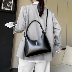 Nouveau Sac Bandoulière et Sac à Épaule au Design Original avec Fermeture Éclair, Motif Bonbon, en Cuir Véritable, Style Rétro - Product Image 3