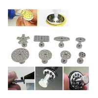 8 pièces languettes de colle en alliage d'aluminium pour outils de réparation de bosses de voiture outils de réparation de bosses de haute qualité outils PDR