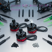 Moteur brushless RS2205 2300KV CW CCW 3-4S pour drone de course FPV QAV250 X210 RC Quadcopter, moteur outrunner haute vitesse