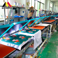 Presse à chaud EXTREME E40*50cm manuelle pour transfert thermique sur T-shirts, usage domestique, 220V/110V, multicolore