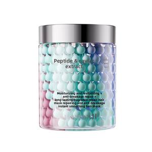KISSMWAH <span class=keywords><strong>300g</strong></span> Masque Capillaire Réparateur Anti-Casse à la Kératine, Peptide et <span class=keywords><strong>Caviar</strong></span> pour Cheveux Secs et Abîmés, Lisse et Soyeux - Product Image 5