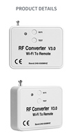 Portes automatiques universelles, volets roulants, portails, télécommande radio, contrôle RF Wifi, maison intelligente, pont RF