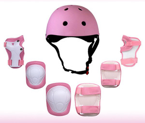 <span class=keywords><strong>Rodilleras</strong></span> protectoras para patín profesional para niños, equipo de protección con cascos, coderas de muñeca - Product Image 5