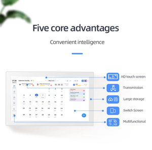 ราคาโรงงาน ปฏิทินติดผนังหน้าจอสัมผัส 21.5 นิ้ว รองรับ Google Outlook Sync ความละเอียด 1080P พร้อม <span class=keywords><strong>WiFi</strong></span> - Product Image 3