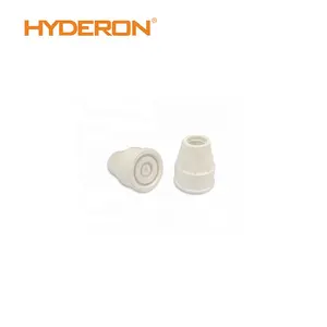 Hyderon Walking Stick Tips Round White Chair Leg Covers Protecteur de sol Anti Scratch Chair Leg Tips Cap Pad