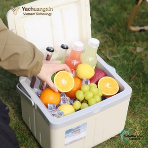 Nevera Portátil de Plástico Sunnyfeel de 12L, Contenedor Rectangular Aislado para Picnic - Product Image 6