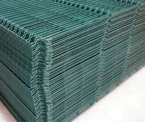 Chất lượng cao bột tráng vườn hàn dây lưới 3D lưới hàng rào Bảng điều khiển aand cổng giá rẻ bền vững 3D dây hàng rào - Product Image 1