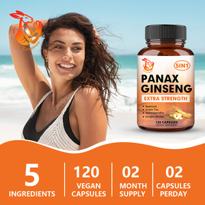 Cápsulas de Jengibre Panax de Marca Privada OEM con Suplemento de Té Verde para Apoyar la Salud del Corazón y la Salud Cognitiva - Product Image 4