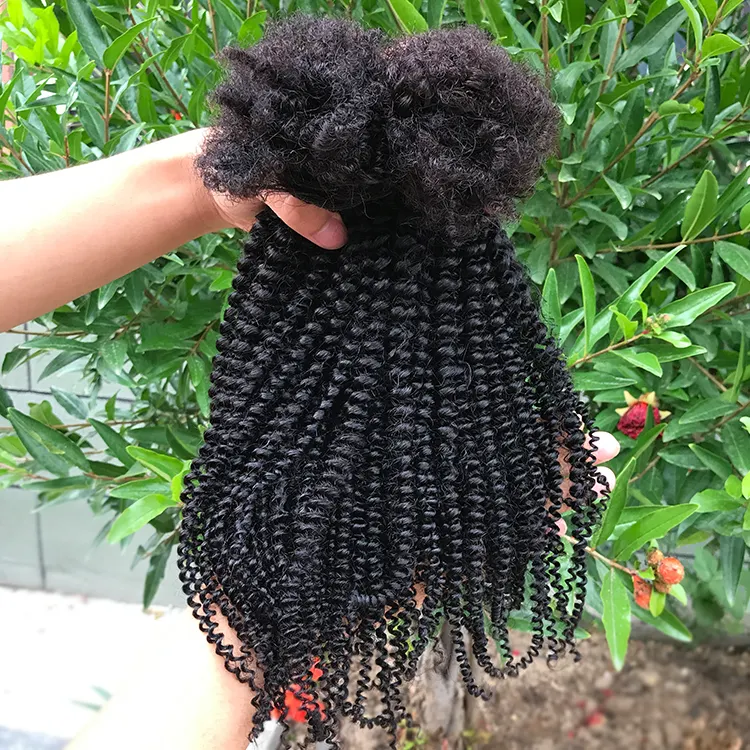 Nouvelle arrivée brute un donneur cuticule alignée 10-30 pouces 100% Remy humain tressage cheveux en vrac sans trame