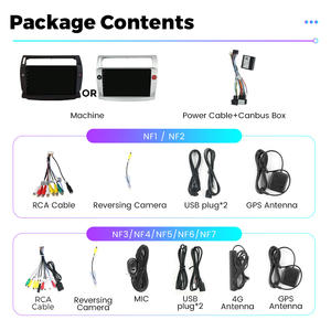 NaviFly NF más nuevo Android qled <span class=keywords><strong>pantalla</strong></span> 360 Cámara coche juego auto GPS para <span class=keywords><strong>Citroen</strong></span> <span class=keywords><strong>C4</strong></span> 2004-2014 soporte <span class=keywords><strong>pantalla</strong></span> derramada Android auto - Product Image 5