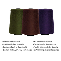 En gros 32S/2 28S/2 16S/2 différents fils de mélange de couleurs teints 100% acrylique pour le tricot