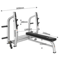 Banc de presse pour équipement de fitness, machine d'haltérophilie, support de puissance, banc de presse pour la poitrine, multifonctionnel, presse pour banc de musculation