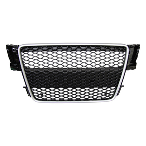 Grille de capot en nid d'abeille à mailles hexagonales Style RS5 A5 <span class=keywords><strong>S5</strong></span> Grille noire brillante pour <span class=keywords><strong>Audi</strong></span> A5 <span class=keywords><strong>S5</strong></span> B8 <span class=keywords><strong>2008</strong></span> 2009 2010 2011 2012 - Product Image 4
