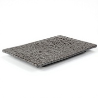 Assiettes rectangulaires japonaises en céramique peintes à la main, style Japandi, pour sushis et Teppanyaki, durables pour les fêtes