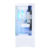 SAMA Steel + Tempered Glass Venta al por mayor Computadoras para juegos con filtro de polvo magnético Full Tower PC Case Scientific Cooling ATX Case