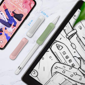 เคสซิลิโคนสำหรับ <span class=keywords><strong>Apple</strong></span> <span class=keywords><strong>Pencil</strong></span> II 2 ช่องเสียบ USB-C  พร้อมที่จับ  หลายสี  ป้องกันรอยขีดข่วน สำหรับ <span class=keywords><strong>Apple</strong></span> <span class=keywords><strong>Pencil</strong></span> รุ่นที่ 2 - Product Image 4