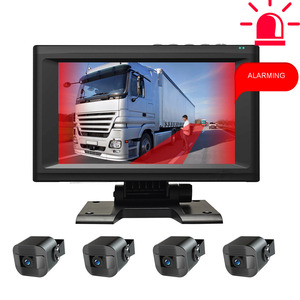 7 Inch 4 Cách Màn Hình Bsd Xe Tải Tất Cả Trong Một Dash Máy Ảnh <span class=keywords><strong>360</strong></span> Giám Sát Xe Tải Nhiên Liệu Chống Trộm Thiết Bị - Product Image 2