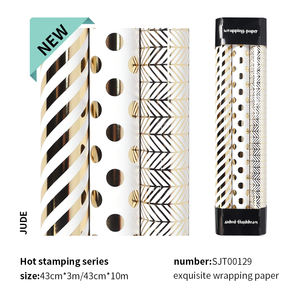 Wholesale Custom Gift <b>Birthday</b> Valentine's Day Party Wrap <b>Paper</b> Roll 43*300cm for Packaging <b>Wrapping</b> <b>Paper</b> - Product Image 3