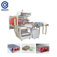 Machine d'emballage automatique de manchon rétractable de film plastique de tunnel thermique d'eau minérale de haute qualité