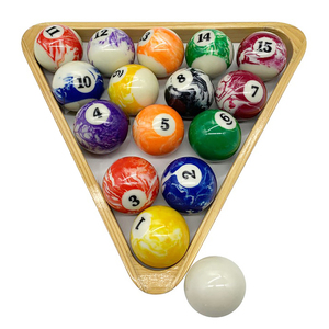 Haute qualité 16 pièces/ensemble 57.2mm résine <span class=keywords><strong>marbre</strong></span> apparence <span class=keywords><strong>piscine</strong></span> et boules de billard ensemble de billard complet accessoires de Table de billard - Product Image 4