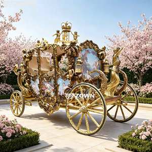 Carruaje Real Eléctrico para Exteriores, Decoración, Turismo, Vehículo de Caballos en Venta - Product Image 1