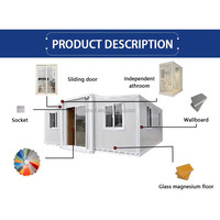 Casa Modular en Contenedor con Azotea: Unidad de Vivienda en Contenedor, Casa Contenedor de 2 Pisos, 4 Dormitorios