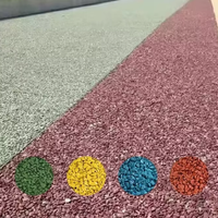 Prémélange de bitume froid coloré JIUYI pour la pavage communautaire, haute durabilité, bitume routier imperméable