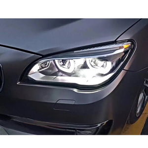 Conjunto de Faros LED 6000k Blancos y Ámbar con Luz Diurna y Señal de Giro 12V, Nuevos, para BMW Serie 7 F01 F02 2009-2015 - Product Image 4