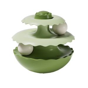 Jouet rotatif pour chat avec balles roulantes, divertissement automatique pour chats d'intérieur, anti-ennui, jeu interactif - Product Image 2