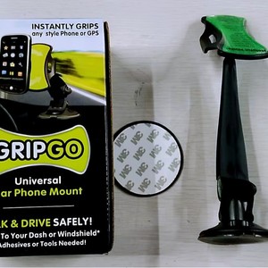 Soporte giratorio para teléfono de coche Qingge de 360 ​​grados, soporte con ventosa antivibración para soporte de navegación en el tablero - Product Image 3