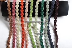 Cordon en cristal scintillant vert lime AB avec strass à dos plat, torsadé et tressé, pour accessoires DIY <span class=keywords><strong>de</strong></span> serre-têtes, chaussures, sacs et vêtements - Product Image 2