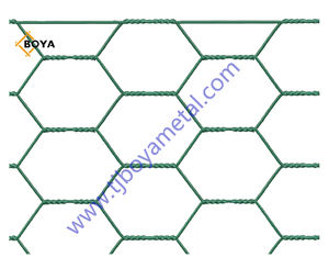 Heavy PVC Coated Hexagonal <strong>Gabion</strong> <strong>Mesh</strong>, Double-Twist, 4.0mm Core, 80x100mm, for Sea Wall &amp; River Bank - Product Image 6