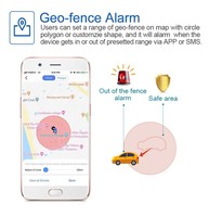 Rastreador GPS Inalámbrico Impermeable para Automóvil, Rastreo de Vehículos en Tiempo Real, Detección ACC, Rastreador GPS GT30C