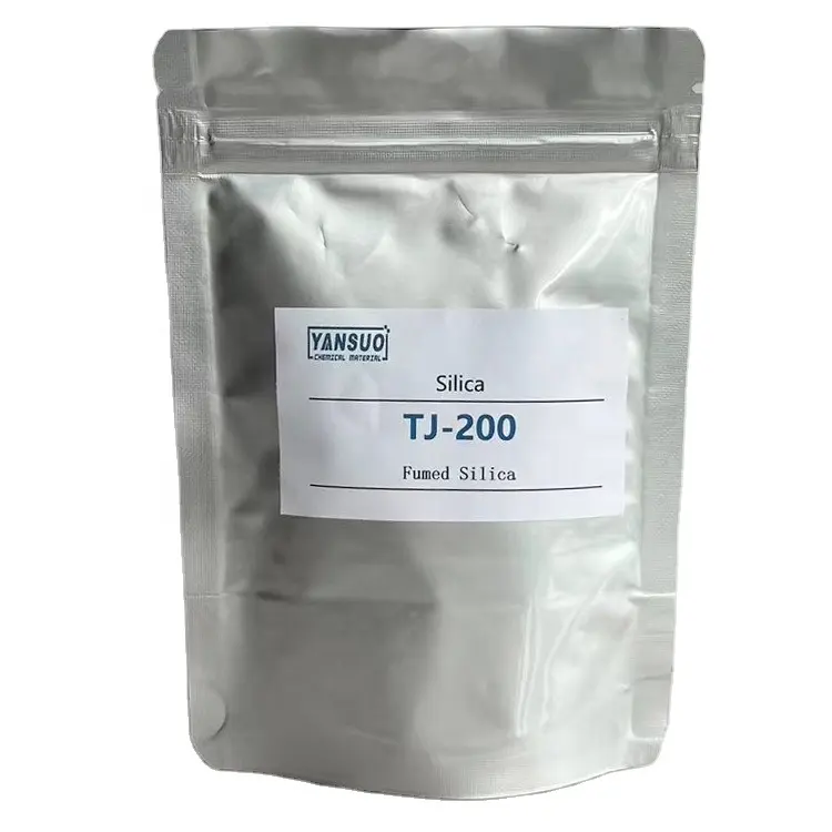 Fumed silika 200 hidrofilik Nano silika tozu TJ-200 yüksek şeffaflık profesyonel tedarikçi