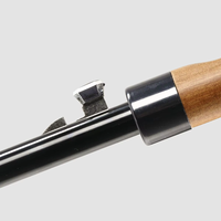 Parapluie de golf à manche en bois incurvé personnalisé de qualité supérieure grand auvent coupe-vent avec impression de logo personnalisée idéal