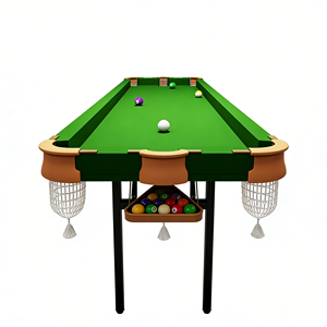 <span class=keywords><strong>Tavolo</strong></span> da Biliardo Professionale 3ft con Piano in Ardesia di Precisione per Club, Campionati e Partite Amatoriali - Product Image 1