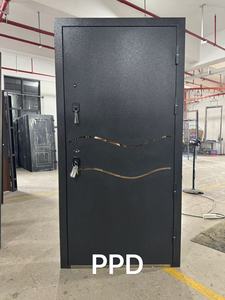 PHIPULO Luxury 100mm <strong>Door</strong> Leaf Russian <strong>Door</strong> Mdf Front Mdf <strong>Back</strong> Decorative <strong>Door</strong> for Mid Asian Market - Product Image 3