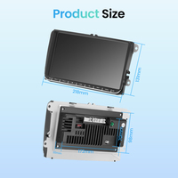 Lecteur vidéo multimédia pour VW Volkswagen POLO 5 2008-2017 Vento Carplay Android 10 Auto Car Radio stéréo 36EQ DSP 2 din